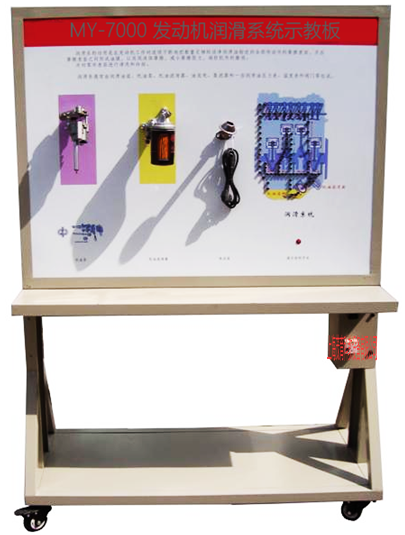 发动机润滑系统示教板