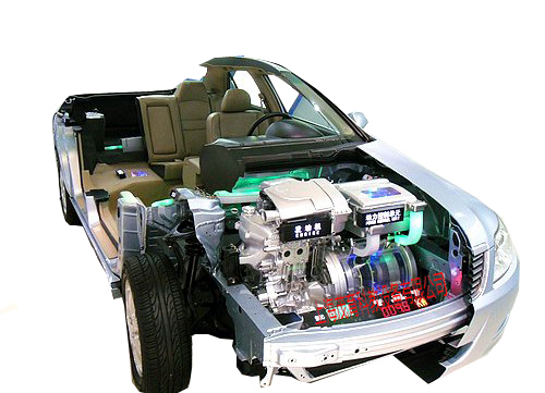 混合动力汽车整车解剖模型