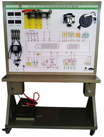 发动机防盗系统示教板
