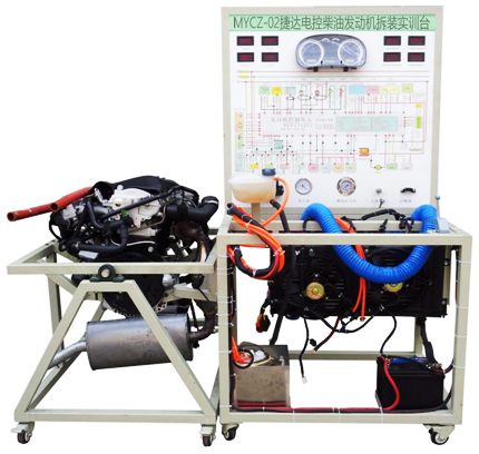 捷达电控柴油发动机拆装实验台