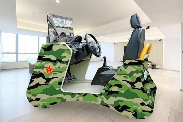豪华型一体式汽车驾驶模拟器