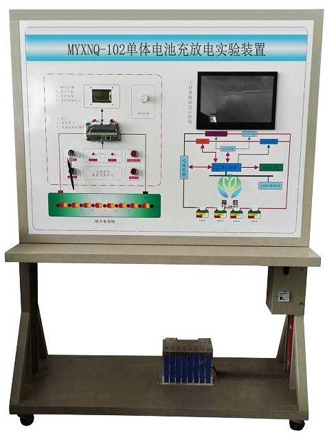 单体电池充放电实训台