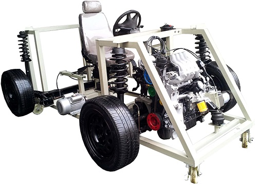 大众捷达汽车底盘系统实训台