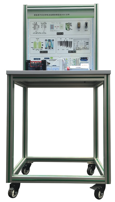 动力电池分类与结构原理展示装置
