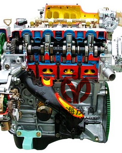 四缸电控汽油发动机解剖模型