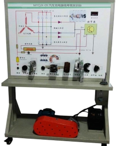 汽车充电接线考核实训台
