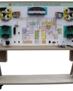 中控门锁及防盗系统示教板