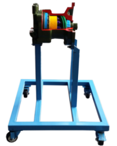 GJW111型挖掘机回转马达模型