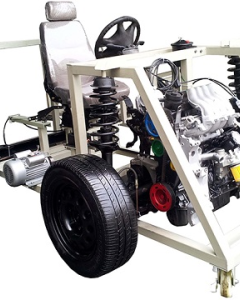 大众捷达汽车底盘系统实训台