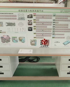 纯电动车整车故障设置与检测连接平台